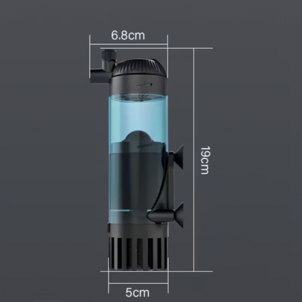 3 in 1 Aquarium Filter Pump USB Powered