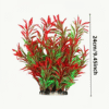 Realistic Red and Green Aquarium Plant