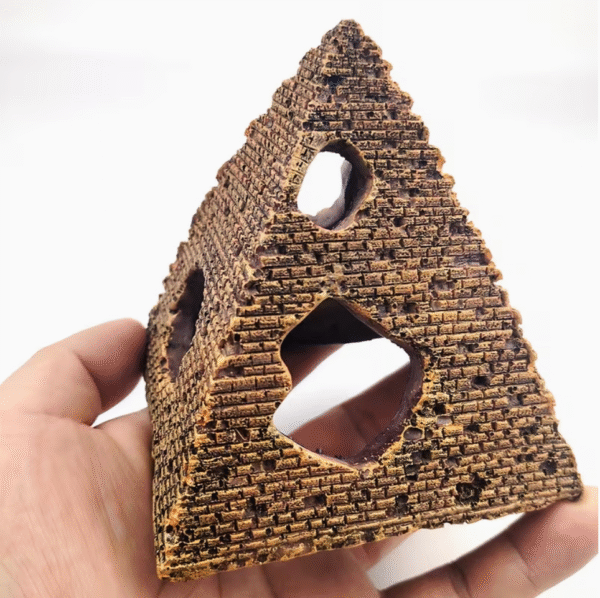 Egyptian Pyramids Stone Cave Aquarium Ornament