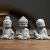 Miniature Buddha Statue Zen Decor set
